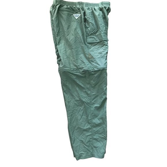 Columbia Mens XL‎ Tan Convertible Elastic Waist Pants omni-shade - Picture 5 of 10